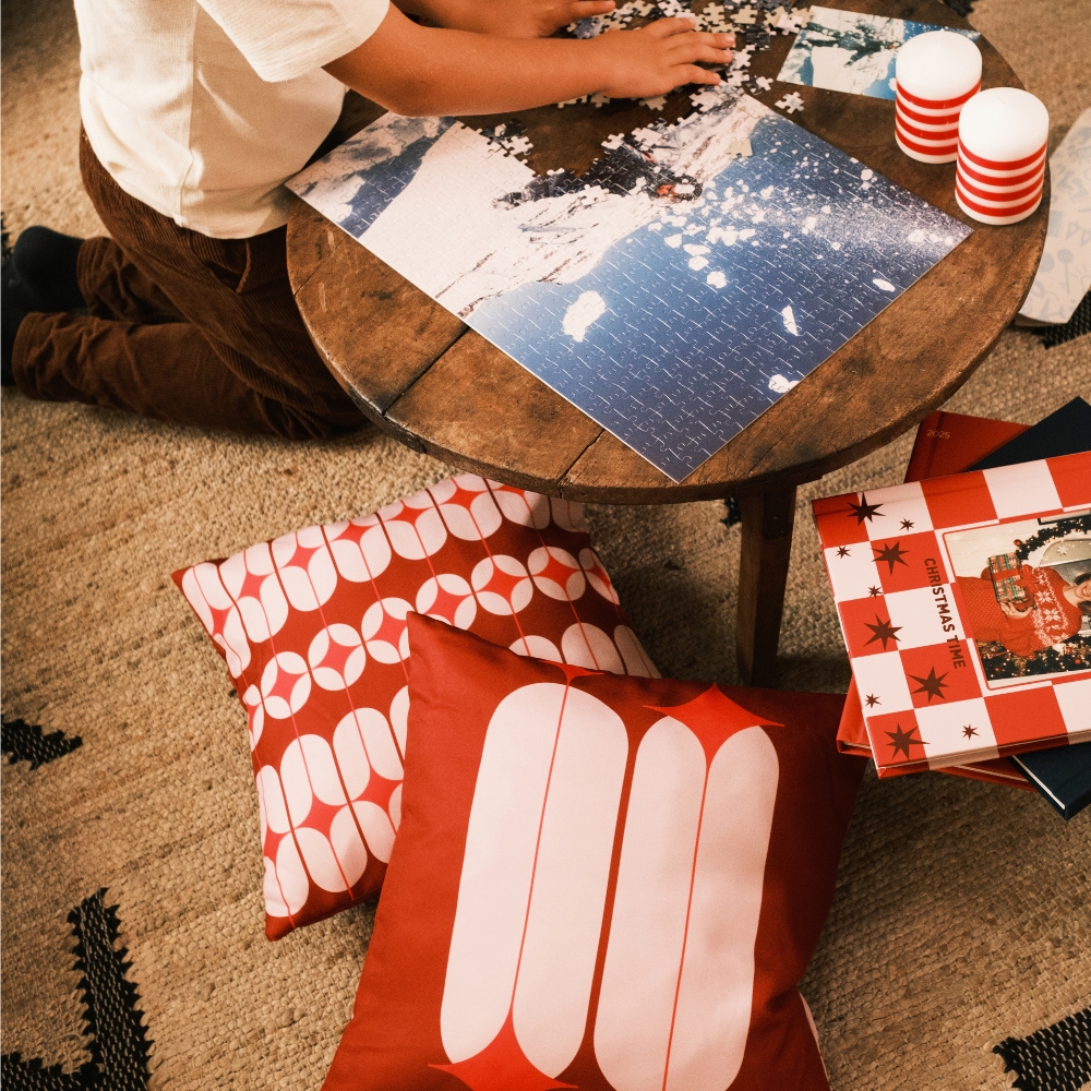 Almofada Retro Xmas inspiração 1